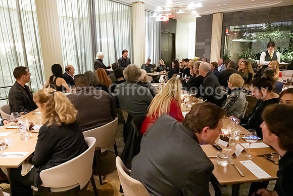 Pacific Symphony VIP dinner and rehearsal for Joshua Bell & Larisa Martínez: Voice & the Violin