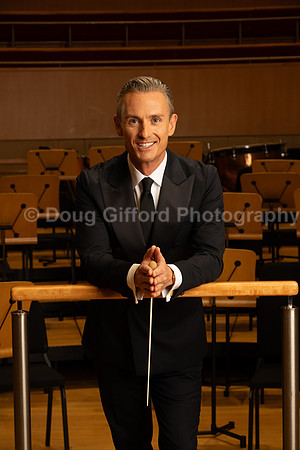 Media Portraits of Alexander Shelley, the Pacific Symphony's new Artistic and Music Director