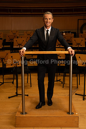 Media Portraits of Alexander Shelley, the Pacific Symphony's new Artistic and Music Director