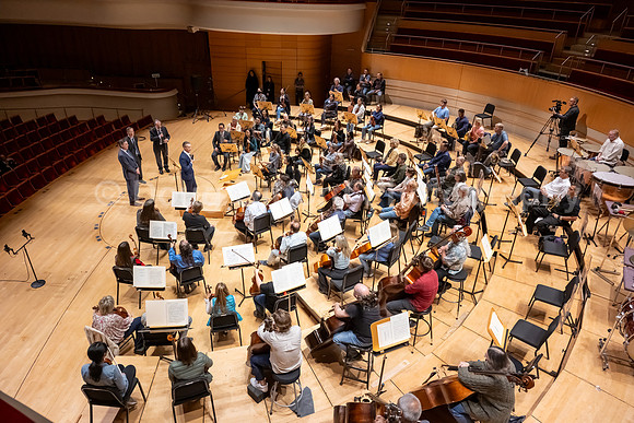 Pacific Symphony - Introduction of Alexander Shelley to the Orchestra