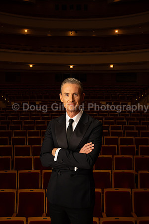 Media Portraits of Alexander Shelley, the Pacific Symphony's new Artistic and Music Director