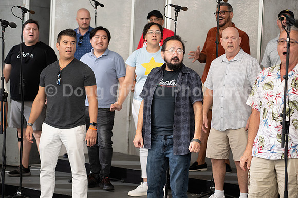 MenAlive at the Hollywood Bowl
