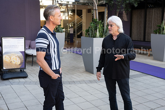 Pacific Symphony - Alexander Shelley had his first face-to-face meeting with Carl St. Clair