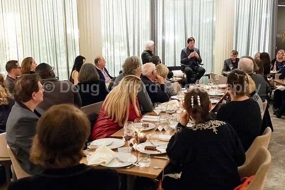 Pacific Symphony VIP dinner and rehearsal for Joshua Bell & Larisa Martínez: Voice & the Violin