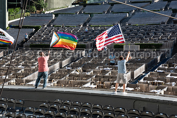 MenAlive at the Hollywood Bowl