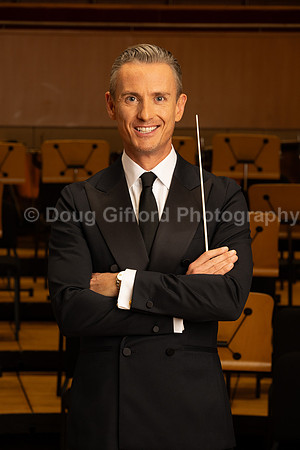 Media Portraits of Alexander Shelley, the Pacific Symphony's new Artistic and Music Director