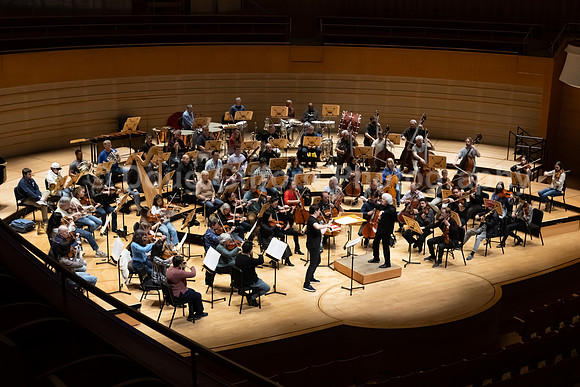 Pacific Symphony VIP dinner and rehearsal for Joshua Bell & Larisa Martínez: Voice & the Violin