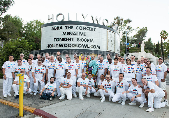 MenAlive at the Hollywood Bowl