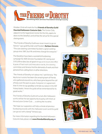 The Voice  ASF-OC Aug/Sep/Oct 2012