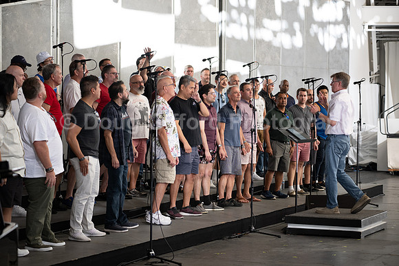 MenAlive at the Hollywood Bowl