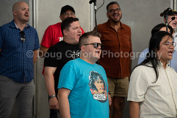 MenAlive at the Hollywood Bowl