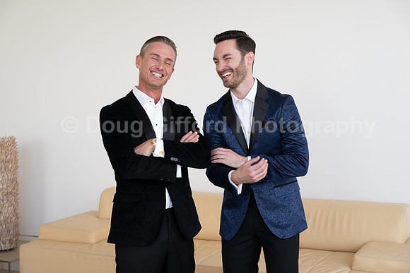 Portraits of the Pacific Symphony Artistic & Music Director Designate, Alexander Shelley and Pacific Symphony Principal Pops Conductor, Enrico Lopez-Yañez
