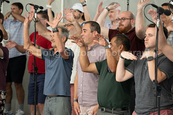 MenAlive at the Hollywood Bowl