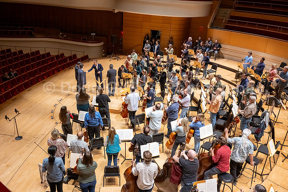 Pacific Symphony - Introduction of Alexander Shelley to the Orchestra