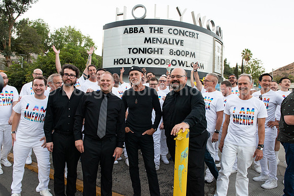 MenAlive at the Hollywood Bowl