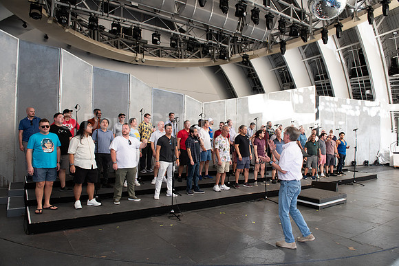 MenAlive at the Hollywood Bowl