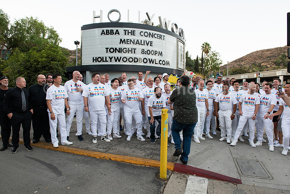 MenAlive at the Hollywood Bowl