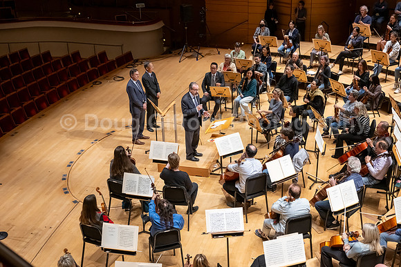 Pacific Symphony - Introduction of Alexander Shelley to the Orchestra