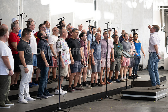 MenAlive at the Hollywood Bowl