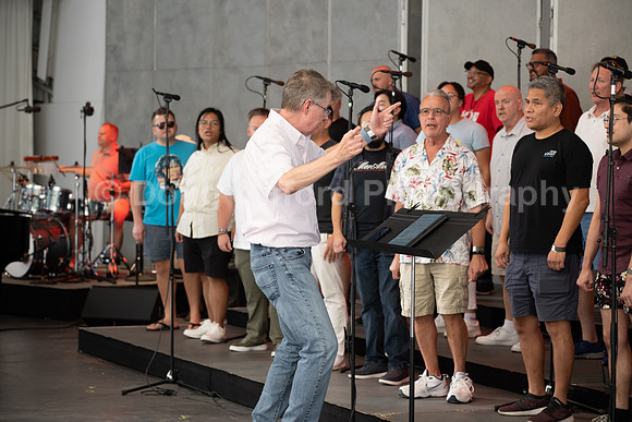 MenAlive at the Hollywood Bowl