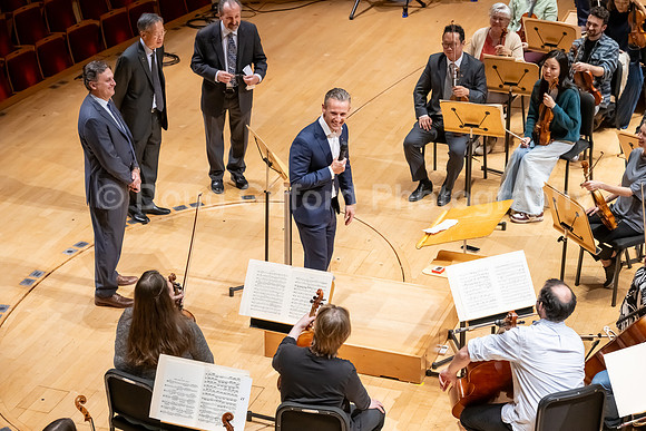 Pacific Symphony - Introduction of Alexander Shelley to the Orchestra