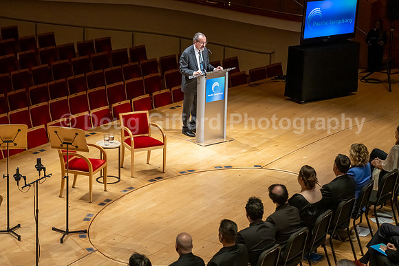 Pacific Sympohony - Alexander Shelley / Announcement Day to the Media