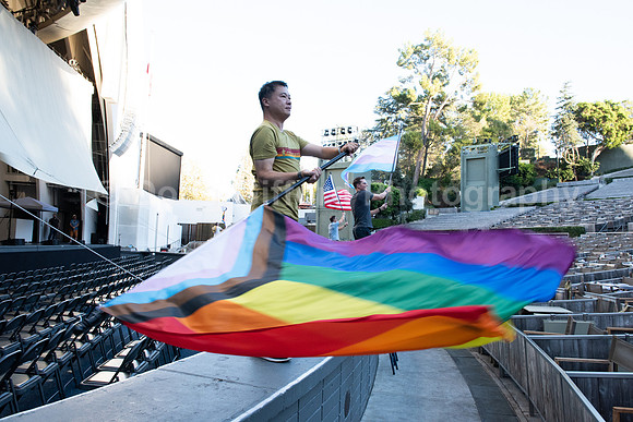 MenAlive at the Hollywood Bowl