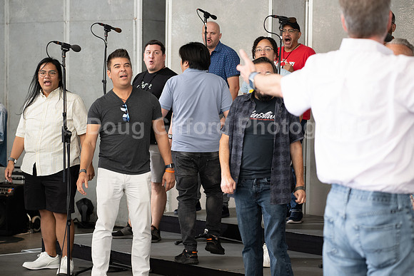 MenAlive at the Hollywood Bowl