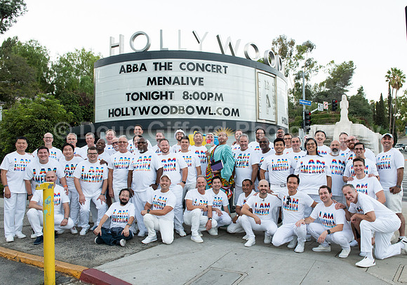 MenAlive at the Hollywood Bowl