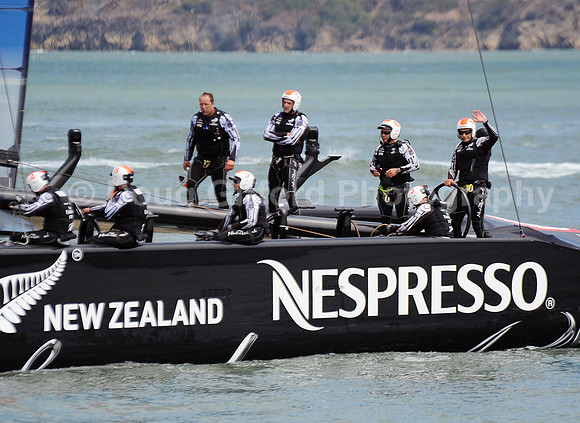 Race 6 of the Louis Vuitton Cup Finals