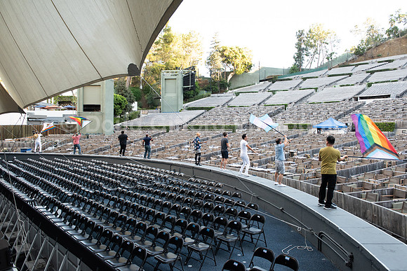 MenAlive at the Hollywood Bowl