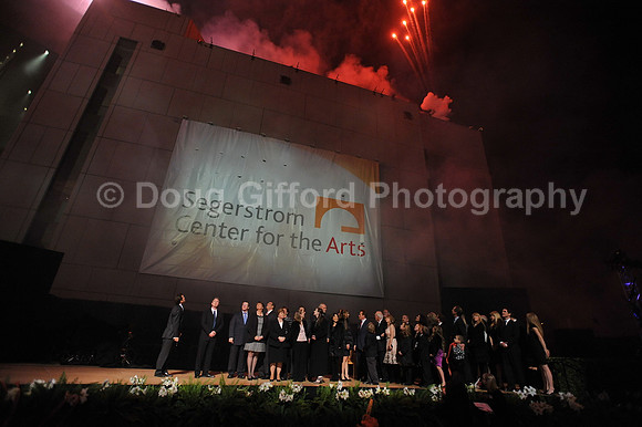 Orange County Performing Arts Center renaming ceremony to Segerstrom Center for the Arts.