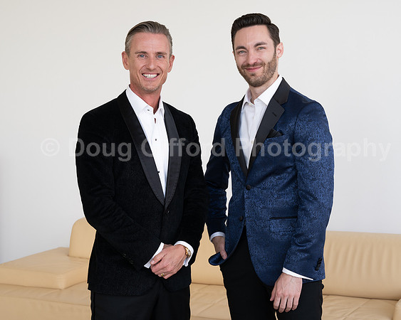 Portraits of the Pacific Symphony Artistic & Music Director Designate, Alexander Shelley and Pacific Symphony Principal Pops Conductor, Enrico Lopez-Yañez
