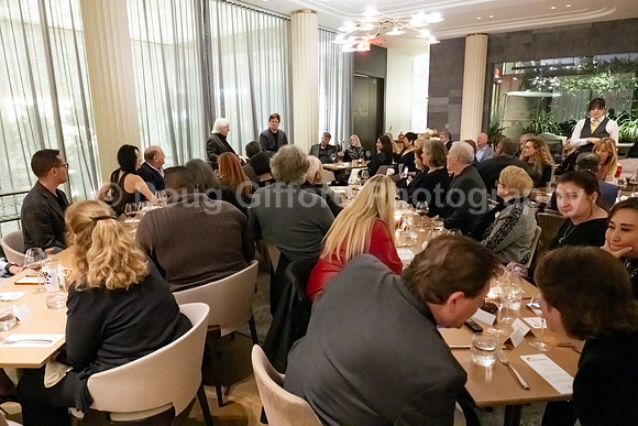 Pacific Symphony VIP dinner and rehearsal for Joshua Bell & Larisa Martínez: Voice & the Violin