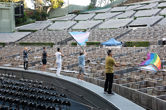 MenAlive at the Hollywood Bowl
