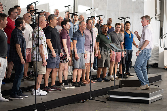 MenAlive at the Hollywood Bowl