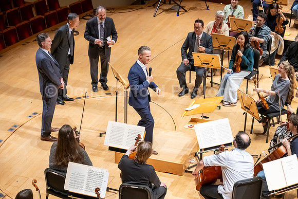 Pacific Symphony - Introduction of Alexander Shelley to the Orchestra