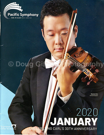 Pacific Symphony Program (Cover) January 2020