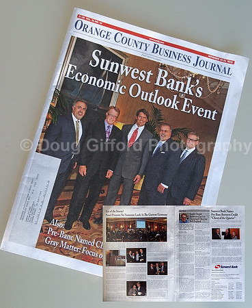 Sunwest Bank Coverwrap / OC Business Journal- November 2010