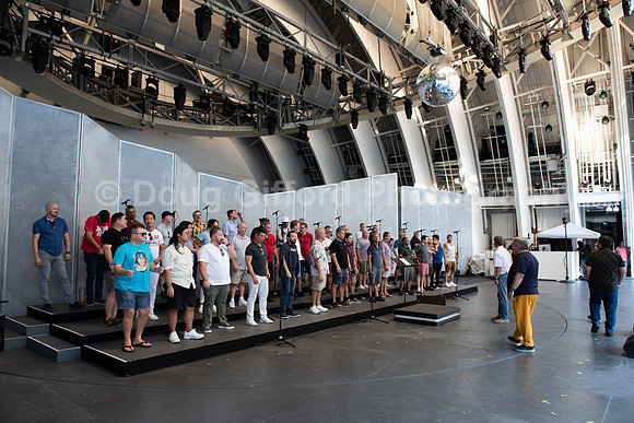 MenAlive at the Hollywood Bowl