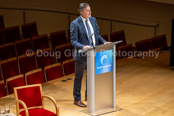 Pacific Sympohony - Alexander Shelley / Announcement Day to the Media