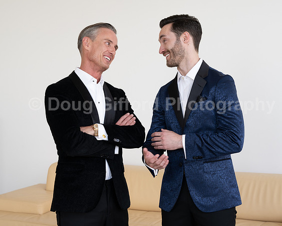 Portraits of the Pacific Symphony Artistic & Music Director Designate, Alexander Shelley and Pacific Symphony Principal Pops Conductor, Enrico Lopez-Yañez