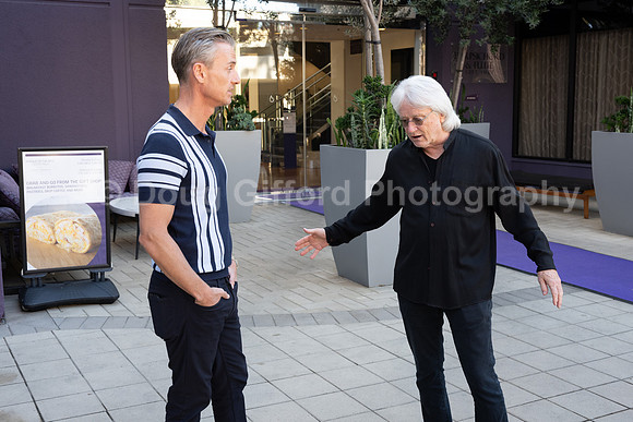 Pacific Symphony - Alexander Shelley had his first face-to-face meeting with Carl St. Clair