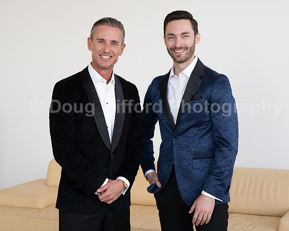 Portraits of the Pacific Symphony Artistic & Music Director Designate, Alexander Shelley and Pacific Symphony Principal Pops Conductor, Enrico Lopez-Yañez
