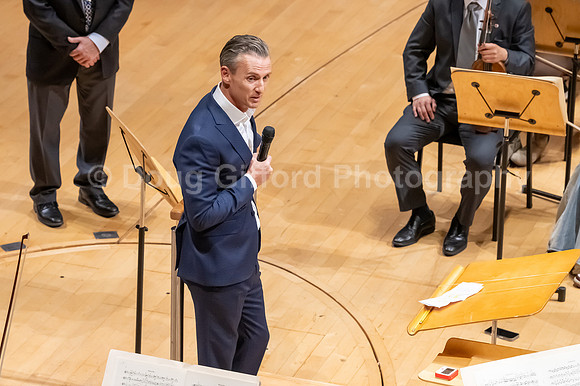 Pacific Symphony - Introduction of Alexander Shelley to the Orchestra