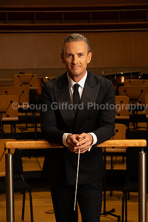 Media Portraits of Alexander Shelley, the Pacific Symphony's new Artistic and Music Director