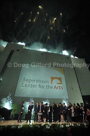 Orange County Performing Arts Center renaming ceremony to Segerstrom Center for the Arts.
