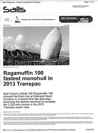 Sails Magazine - July 20, 2013