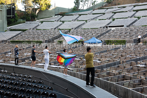 MenAlive at the Hollywood Bowl