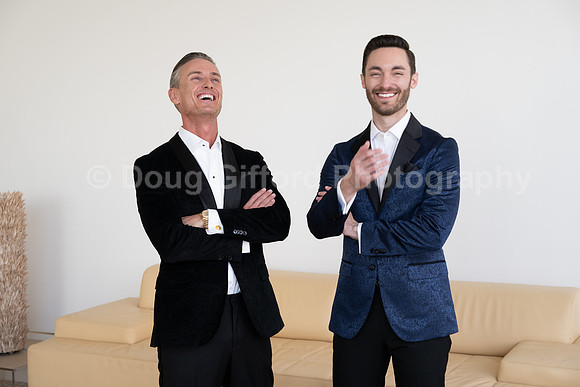 Portraits of the Pacific Symphony Artistic & Music Director Designate, Alexander Shelley and Pacific Symphony Principal Pops Conductor, Enrico Lopez-Yañez